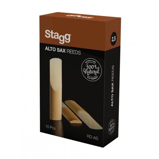 Alto saxophone reed, thickness of 2.5 mm Stagg RD-AS 2,5