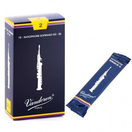 Soprano saxophone reed, thickness of 1.5 Vandoren SR2015 (1 gb)  
