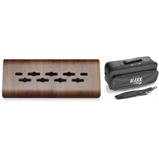 Statīvs efektu pedāļiem  Stagg BX WOOD PB MINI