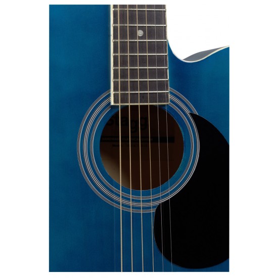Acoustic-electric guitar Stagg SA20ACE Blue