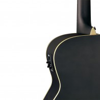 Acoustic-electric guitarStagg SA35 ACE-BK LH (left-hand)