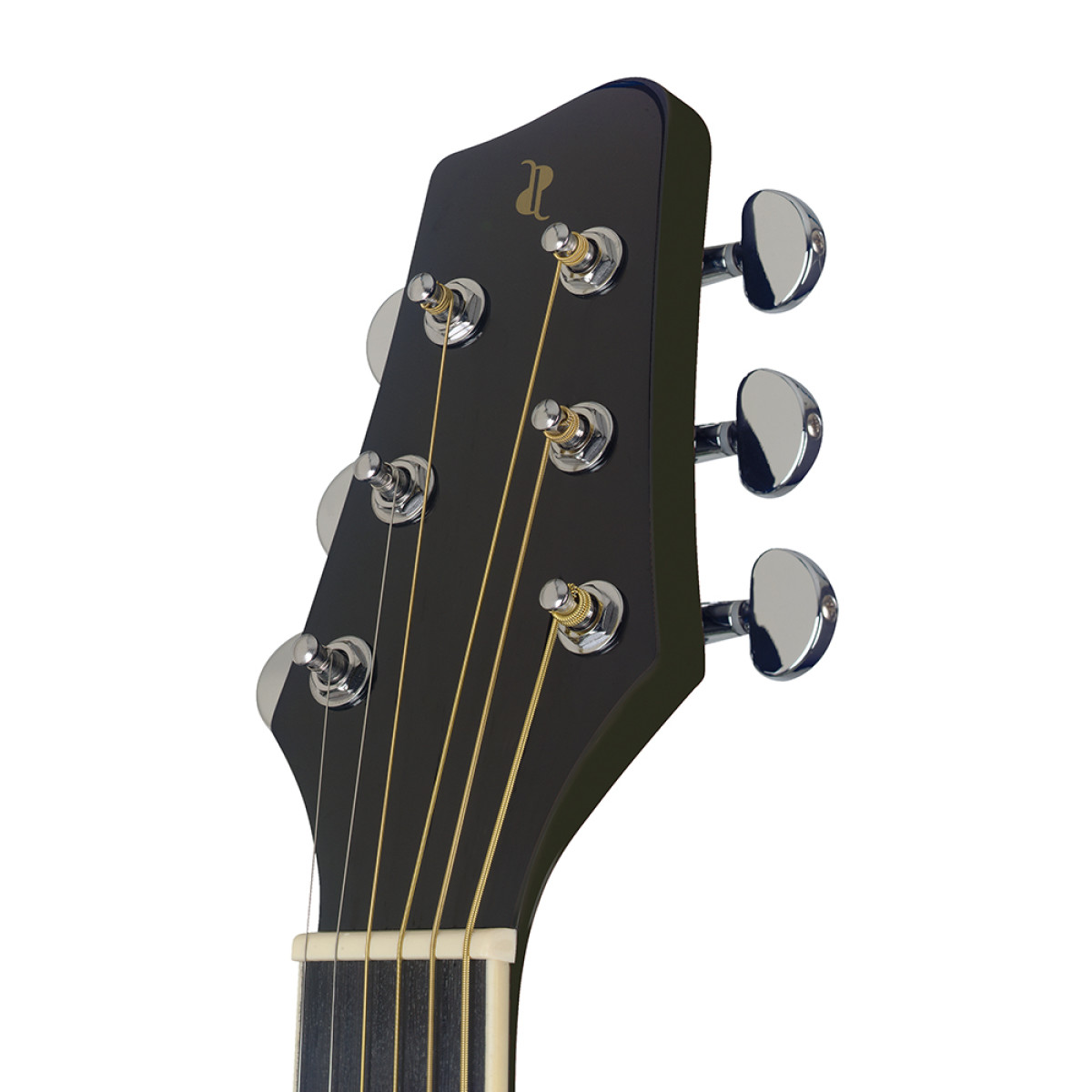 Acoustic-electric guitarStagg SA35 ACE-BK LH (left-hand)