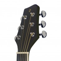 Acoustic-electric guitarStagg SA35 ACE-BK LH (left-hand)