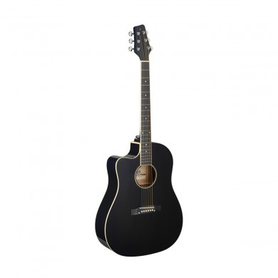 Acoustic-electric guitarStagg SA35 DSCE-BK LH