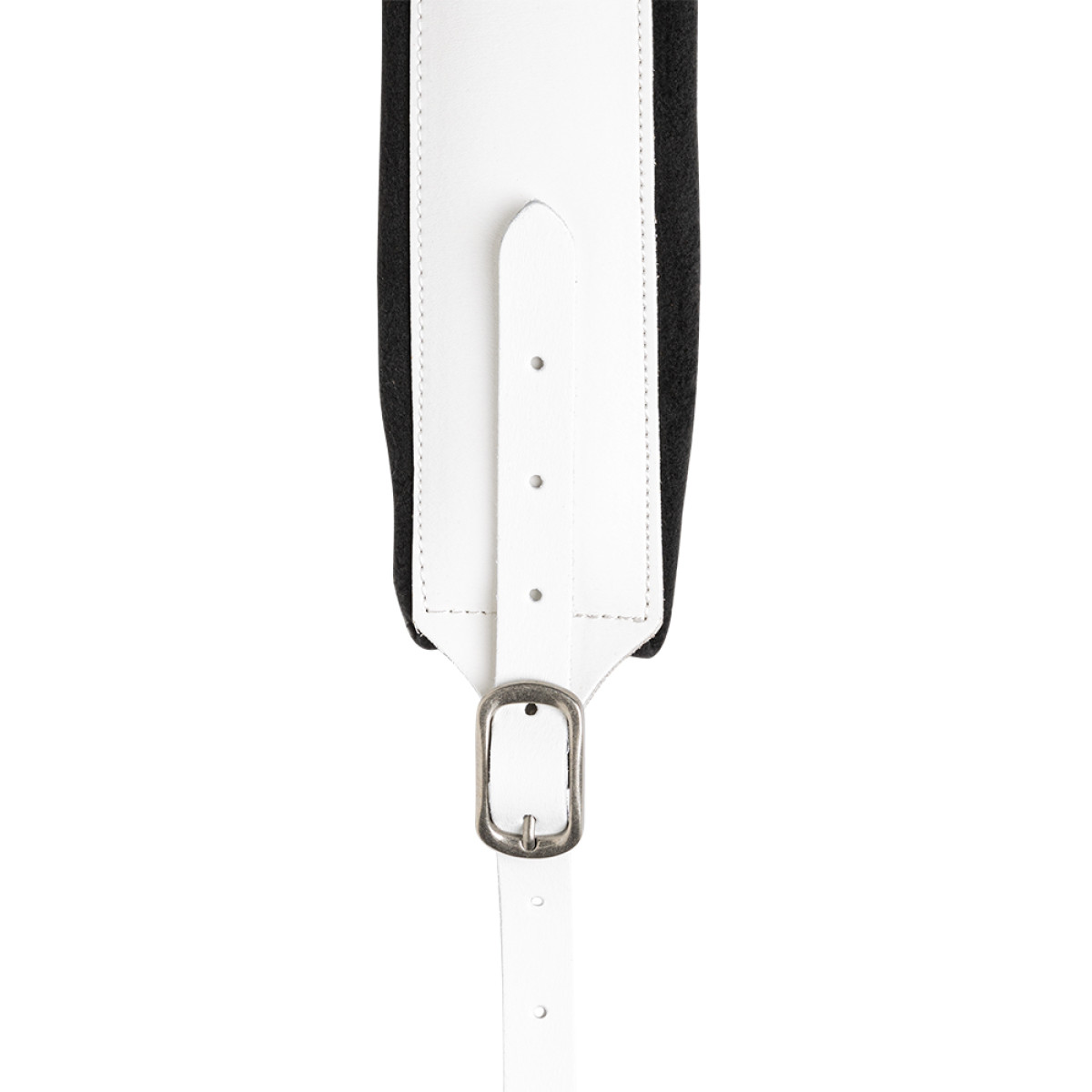 Ģitāras siksna Stagg SLPL-BUCKLE WH
