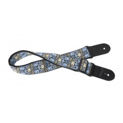 Ģitāras siksna Stagg SWO HOOTMIX BLU
