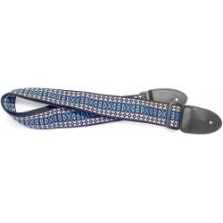 Ģitāras siksna Stagg SWO HOOTNA BLU