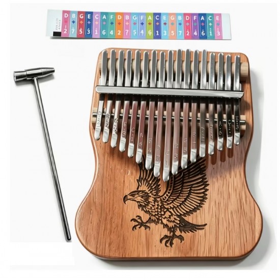 Kalimba īkšķu klavieres ar 17 taustiņiem KALI-17 Eagle