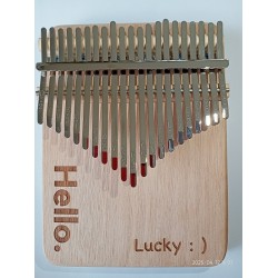 Kalimba īkšķu klavieres ar 21 taustiņiem KALI-21-Hello 