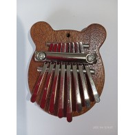 Kalimba īkšķu klavieres ar 8 taustiņiem KALI-8-BEAR