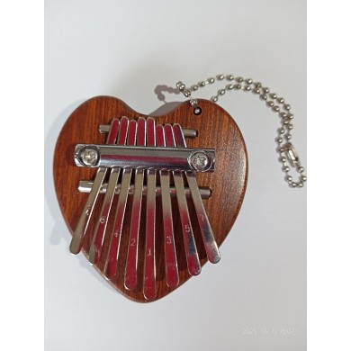 Kalimba īkšķu klavieres ar 8 taustiņiem KALI-8-HEART