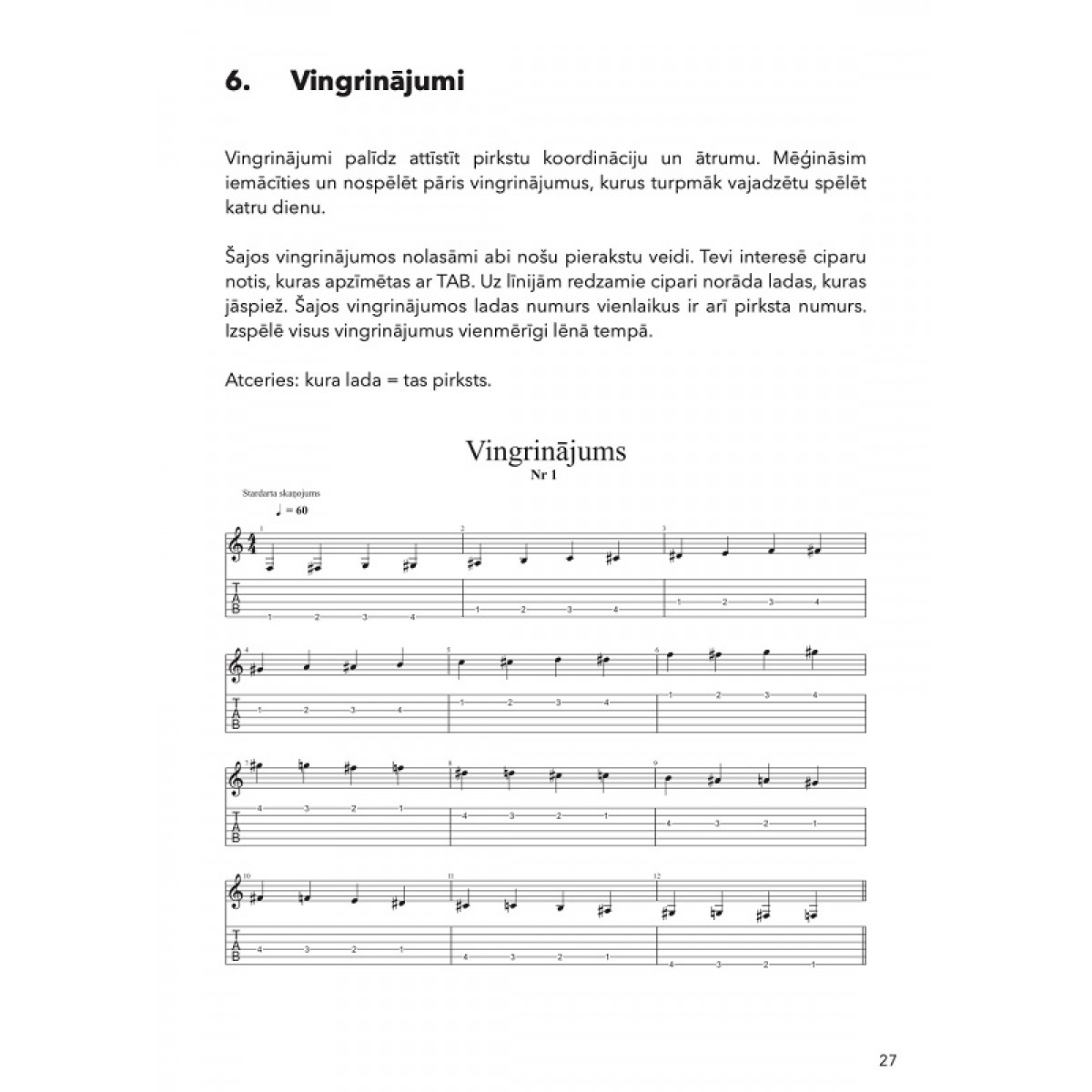 Textbook Guitar Lesson with Gints Purgailis