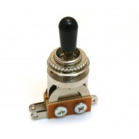 Pārslēdzējs Slēdzis 3-way H160 CR-BK Toggle switch