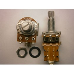 Ģitāras potenciometrs Push-pull A250