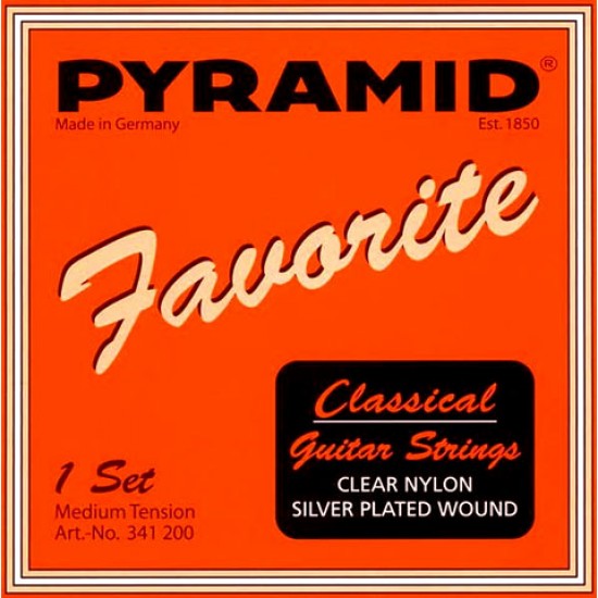 Set of strings for classical guitar Pyramid Favorite