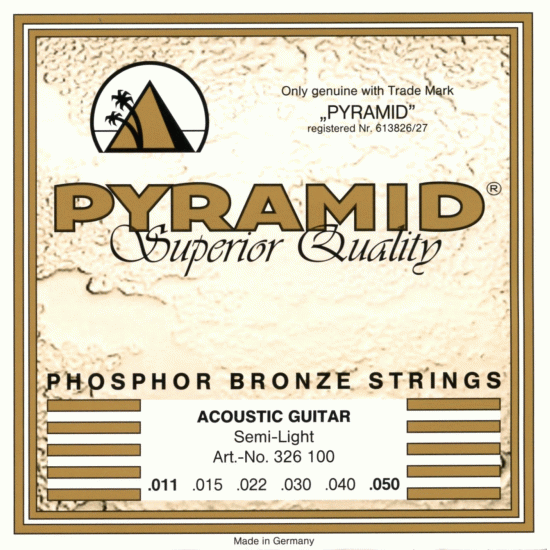 Set of strings for acoustic guitarPyramid 11-50 PH