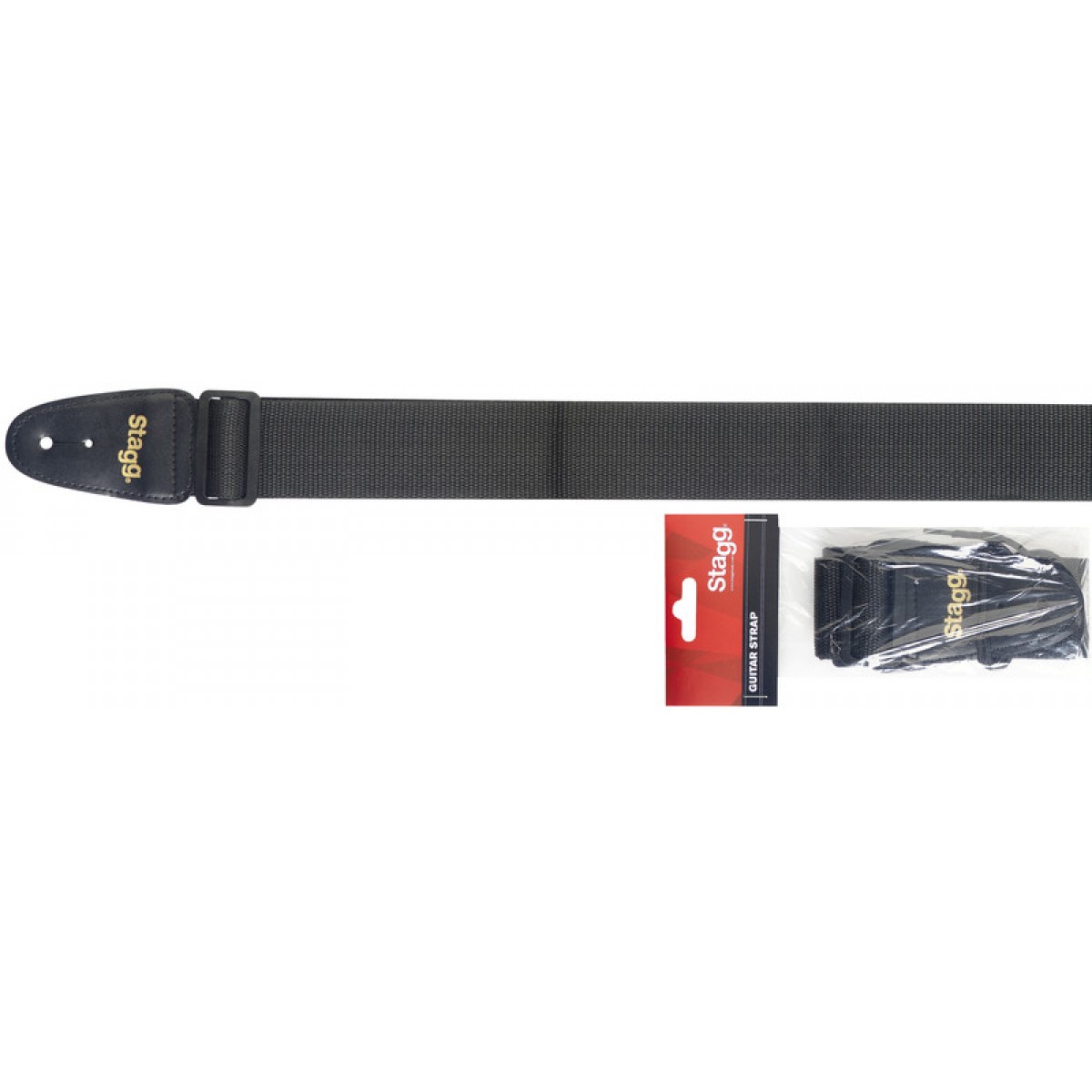 Ģitāras siksna Stagg BJA006BK