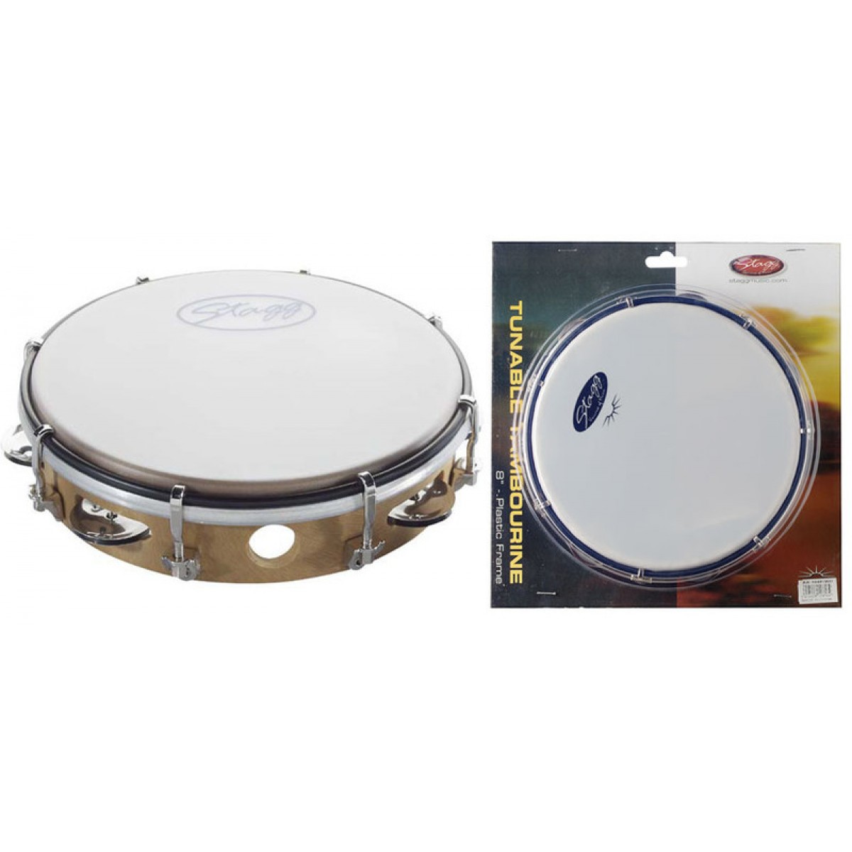 Tamburīns Stagg TAB-108P/WD