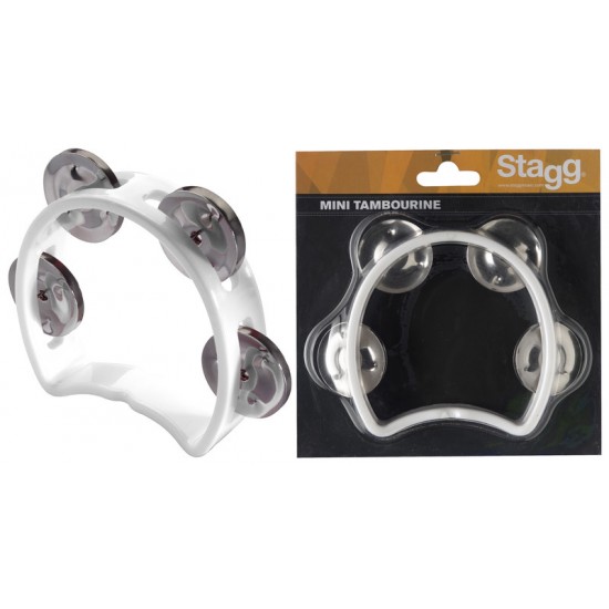 Tambourine Stagg TAB-MINI/WH