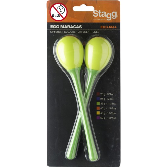 Maracas Stagg EGG-MA L/GR