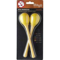 Marakasi Stagg EGG-MA L/YW