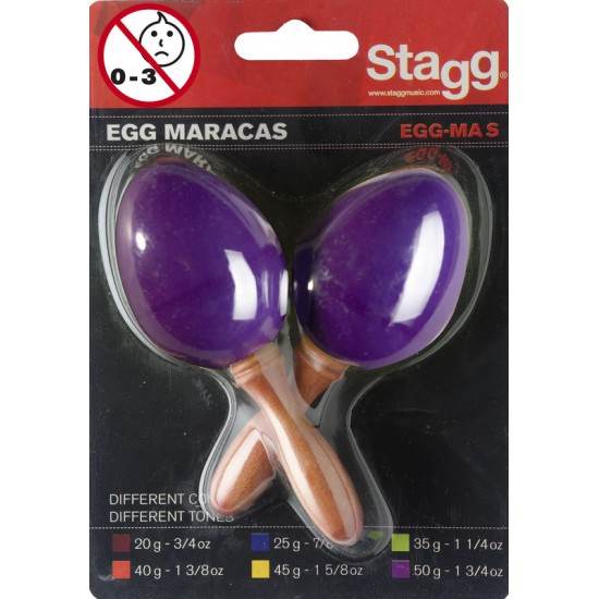 Maracas Stagg EGG-MA S/PP