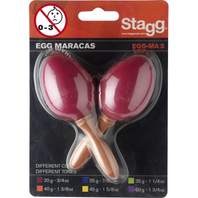 Maracas Stagg EGG-MA S/RD