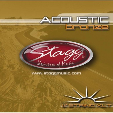 Set of strings for acoustic guitar Stagg AC-12ST-BR