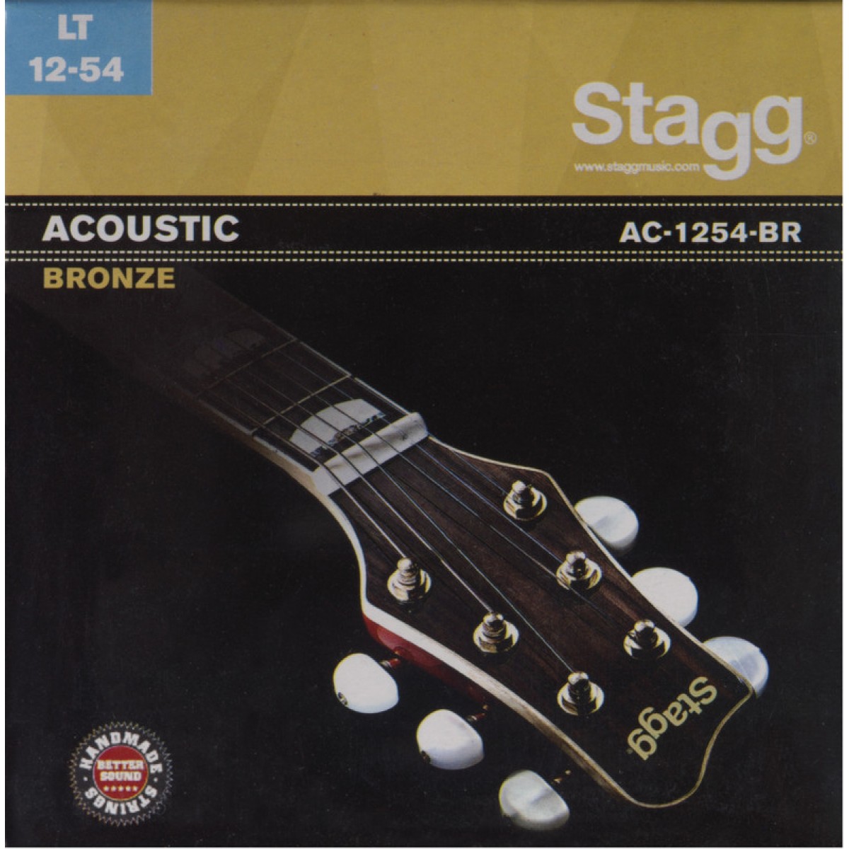 Akustiskās ģitāras stīgas Stagg AC-1254-BR