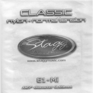 Classical guitar strings E Stagg CLN-E1N
