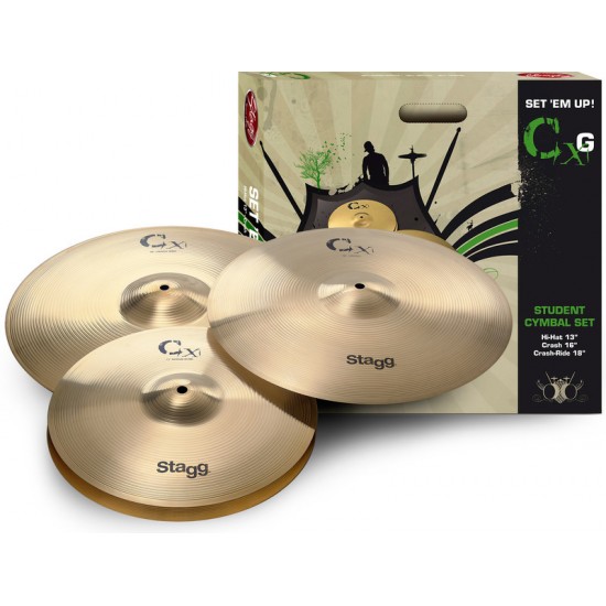 Cymbal set Stagg CXG SET