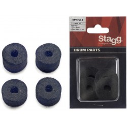 Bungu Hi-Hat šķīvju filči 25 x 8 mm, SPRF25 Stagg 