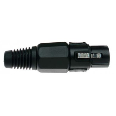 XLR-plug Stagg 925BKH