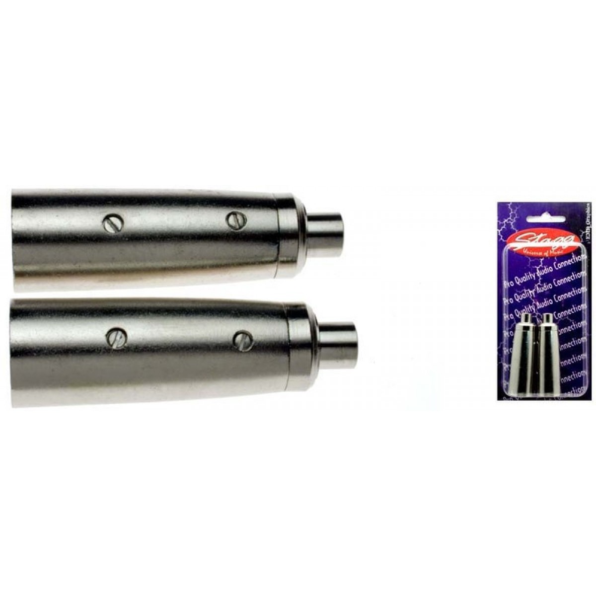 Pārveidotājs XLR/m - RCA/f AC-XMCFH Stagg (1 gb)