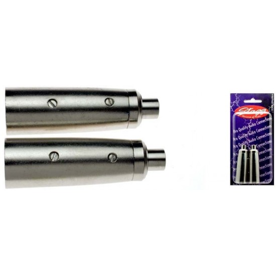 Adaptor XLR/m - RCA/f Stagg AC-XMCFH