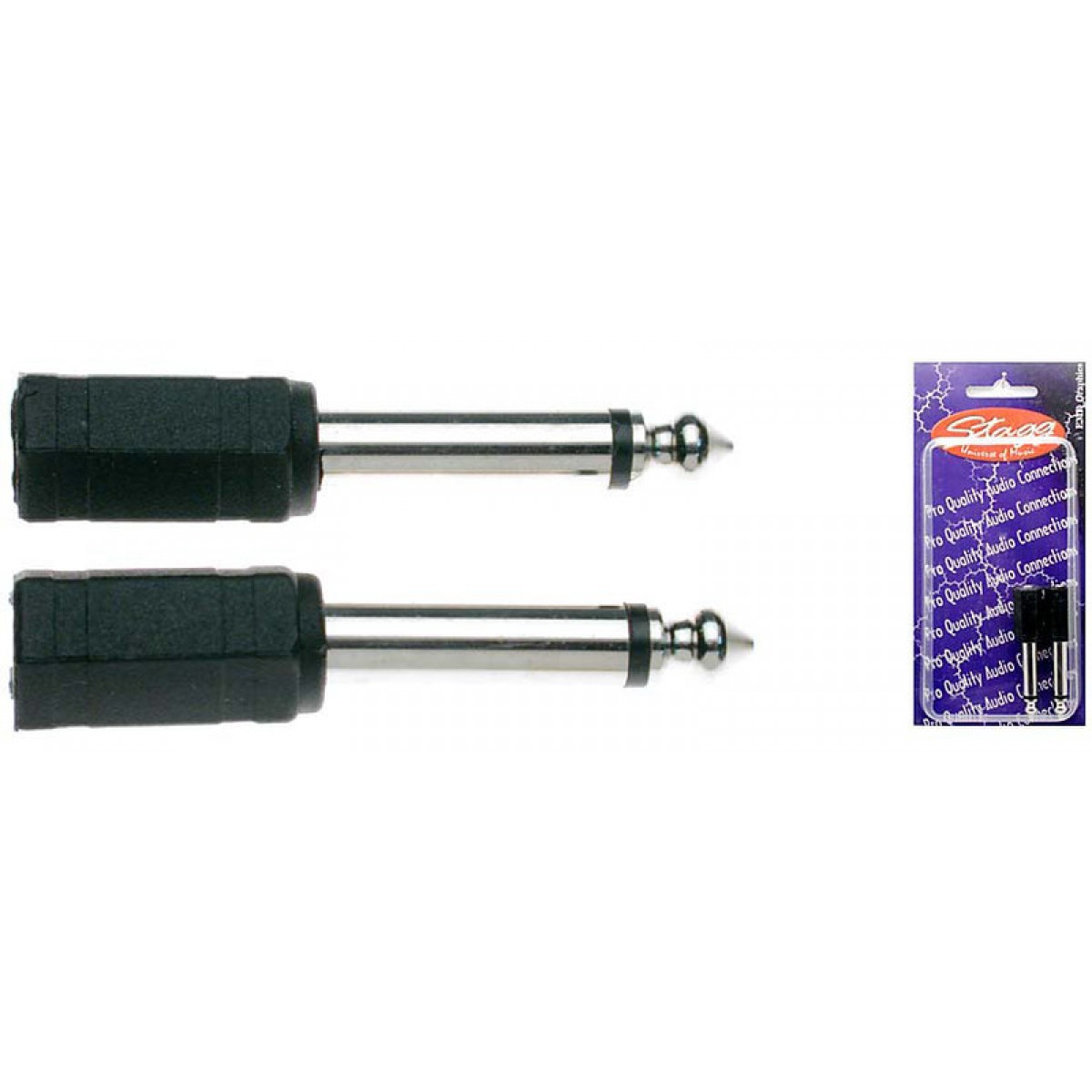 Adapteris Jack/m - mini stereo jack/f AC-PMJFSH Stagg