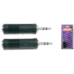 Pārveidotājs Jack stereo/f - Mini jack stereo/m Stagg AC-PFSJMSH (2gb.)