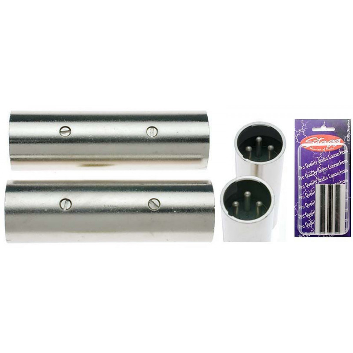 Savienotājs pārveidotājs m-XLR/m-XLR AC-XMXMH Stagg (2gb)