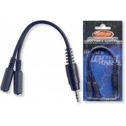 Audio vads splitter jack stereo/m - 2x mini jack mono/f YC-0,1/1J2JFH Stagg