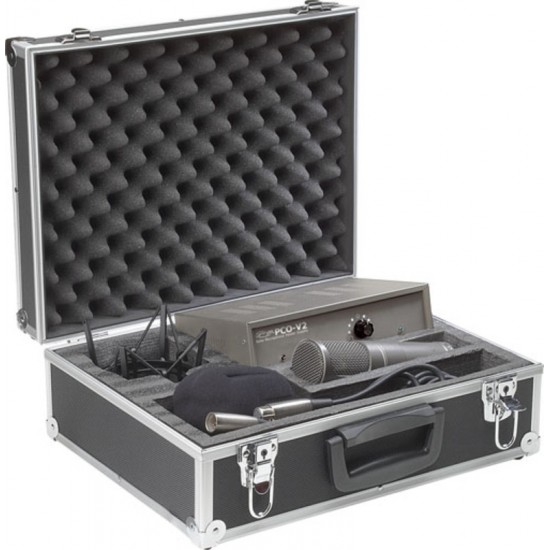 Profesionāls lampu studijas mikrofons PGTV-95 SET Stagg