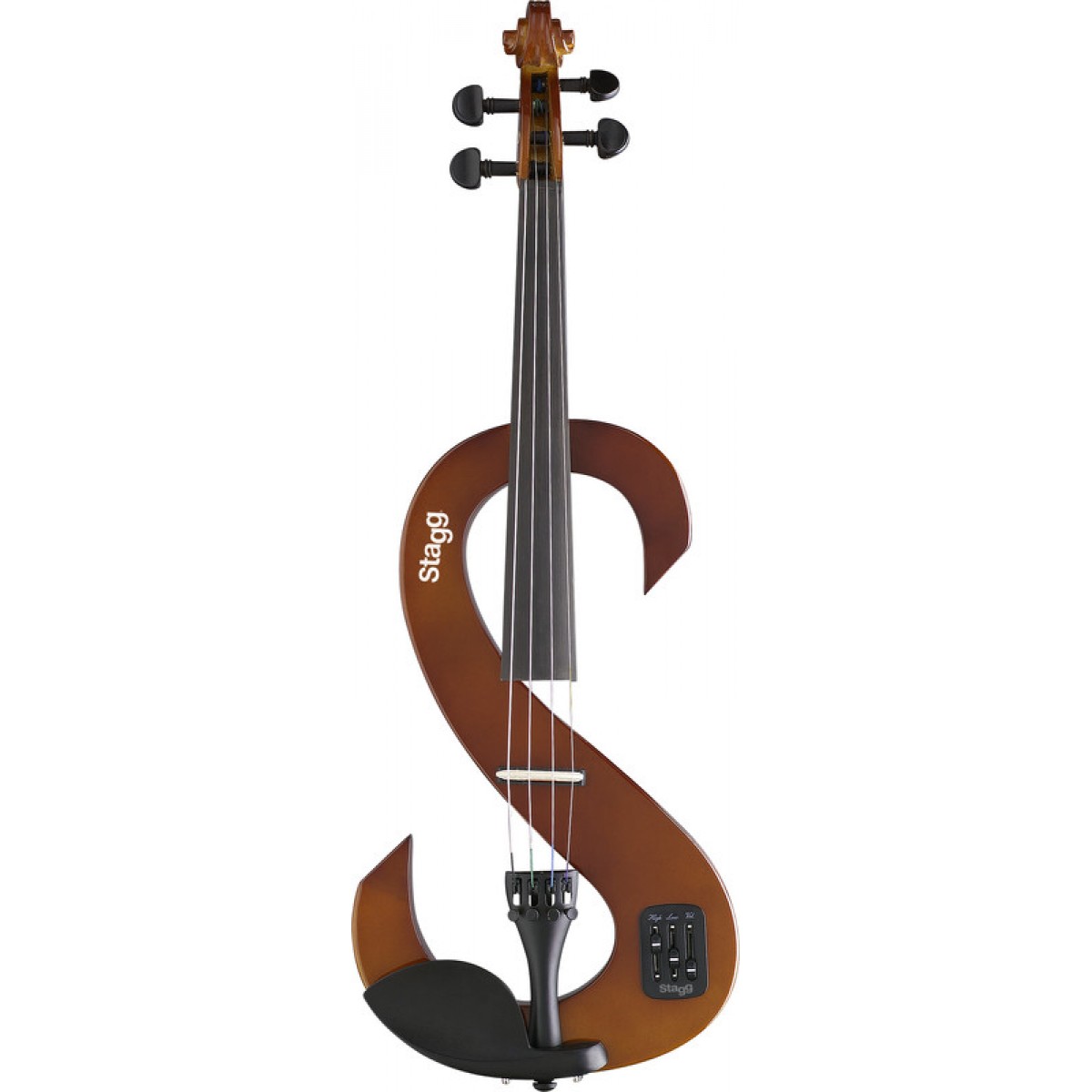 Elektro-vijole Stagg EVN 4/4 VBR