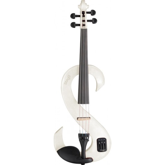 Electric violin Stagg EVN 4/4 WH
