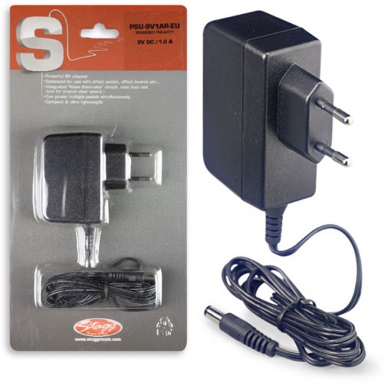 Adapter 9V/1A AC Stagg PSU-9V1AR-EU