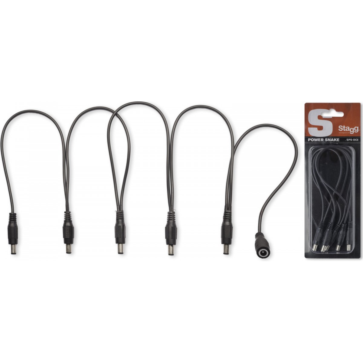 Kabelis Stagg SPS-DC-5M1F