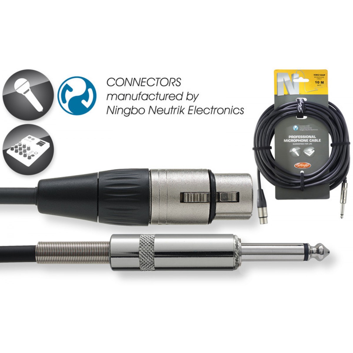 Kabelis Stagg NMC10XP