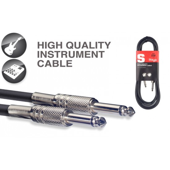 Ģitāras Instrumentu vads jack-jack 6m Stagg SGC6