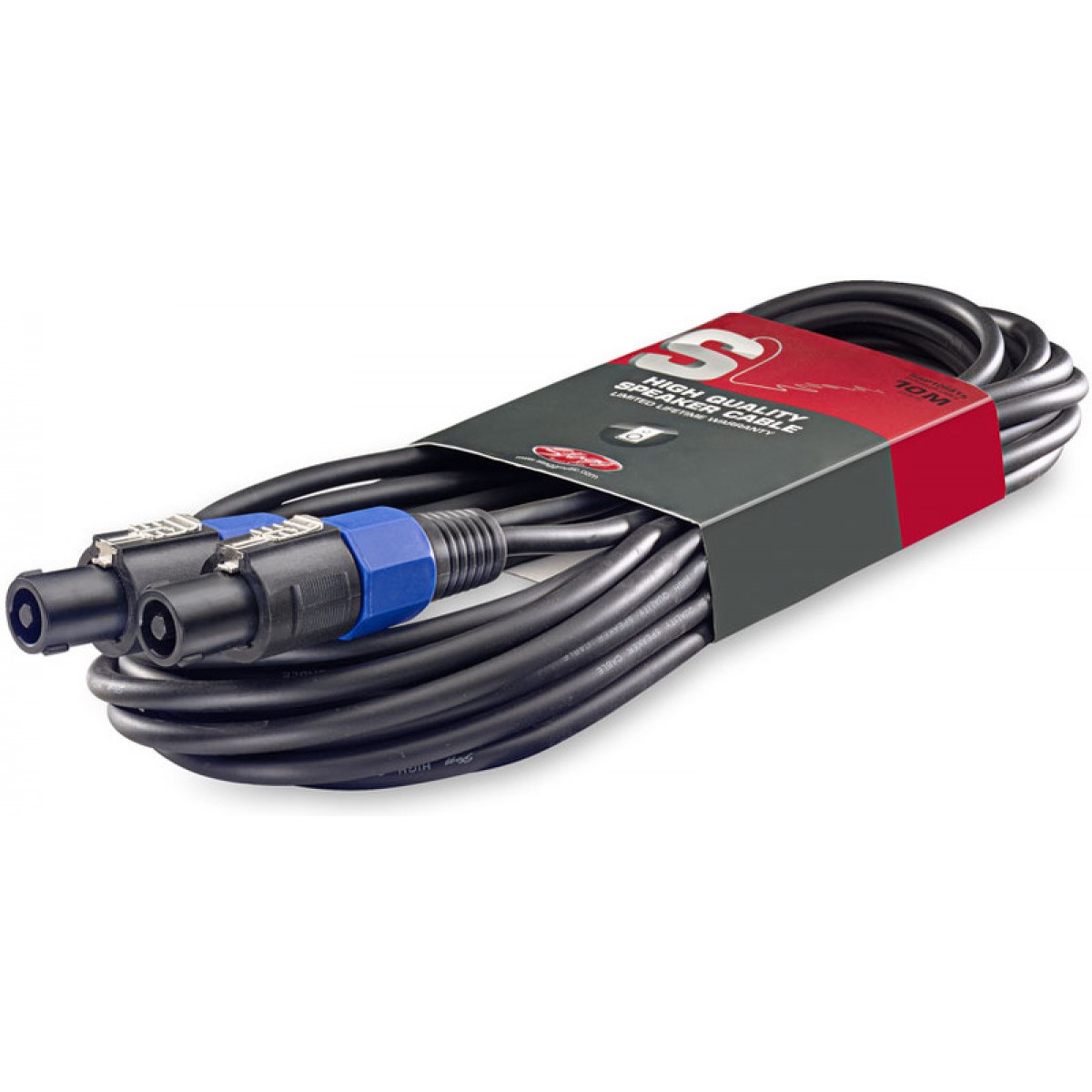 Skandu speakon vads SPK/SPK 10m, 2x1.5mm2 SSP10SS15