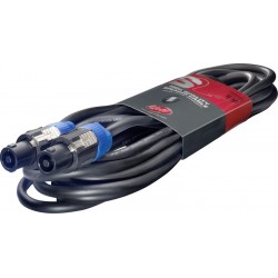 Skandu speakon vads SPK/SPK, 15m, 2x2.5mm2 Stagg SSP15SS25