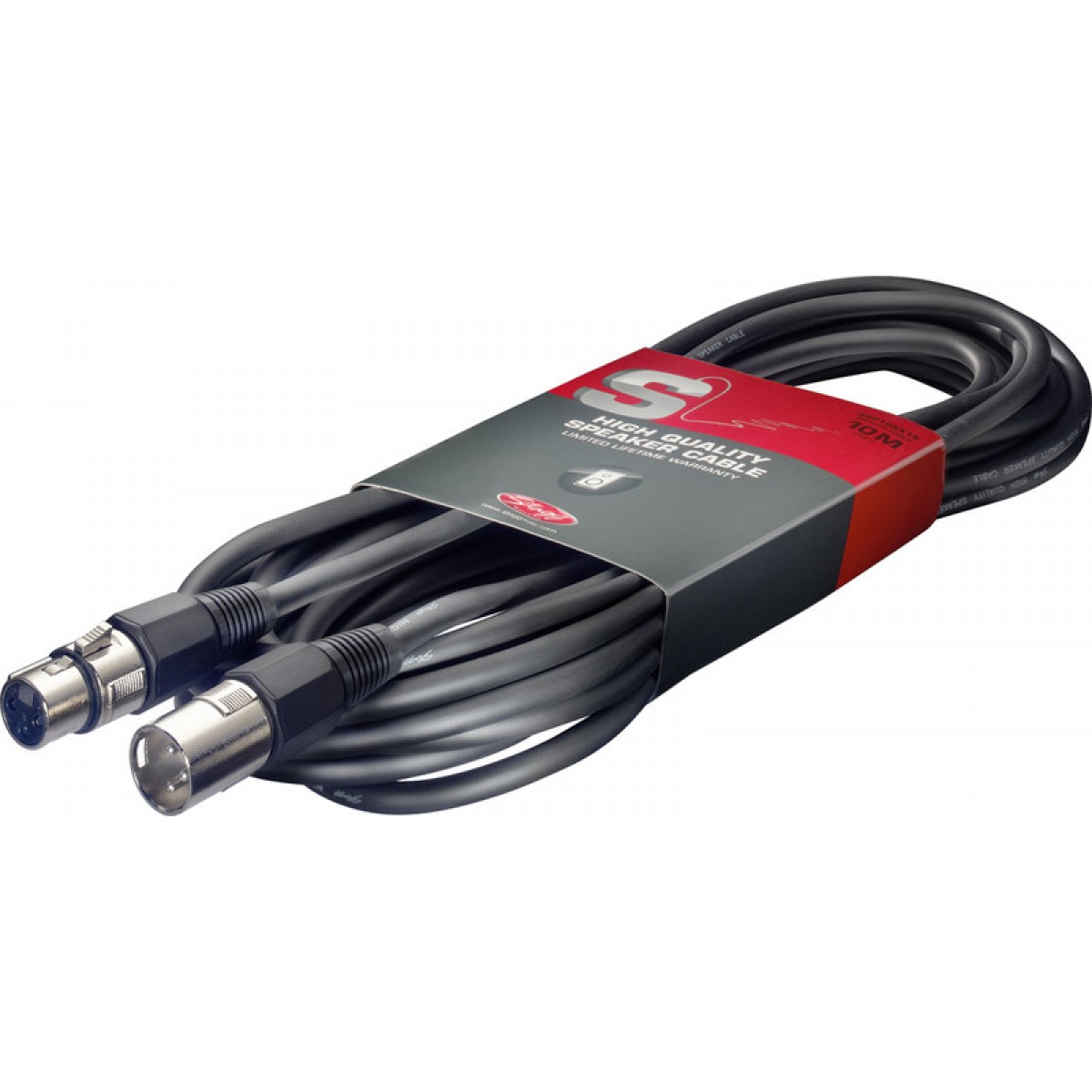 Speakon kabelis, XLR/XLR (m/f), 10 m (33 collas) Stagg SSP10XX15