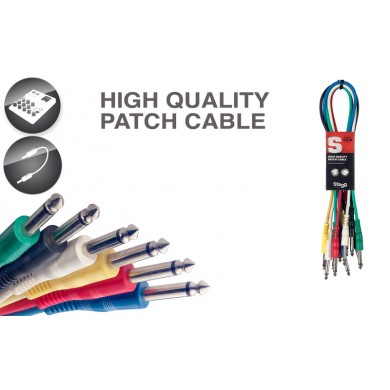 Kabelis jack/jack 30cm SPC030 E Stagg (1gab.)